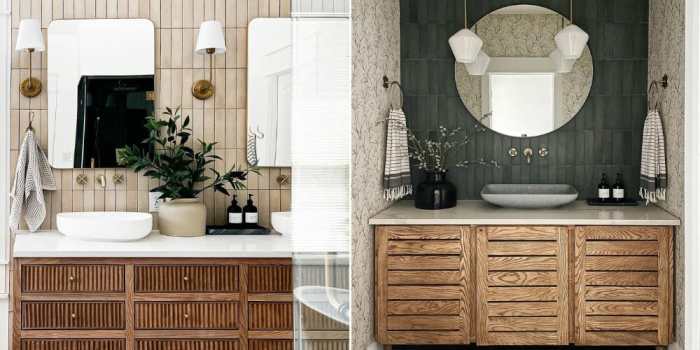 Bathroom modern vanities bath dwell sinks toilets large exclusive across two rectangle