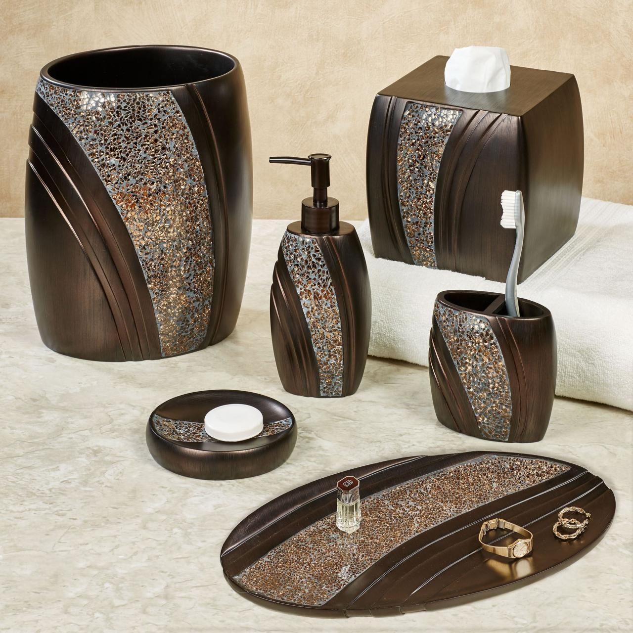 Bathroom accessories and decor