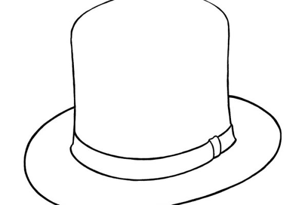 Hat with hans drawing easy