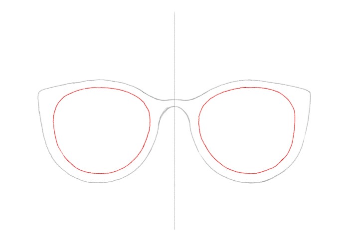 Geto drawing with glasses easy