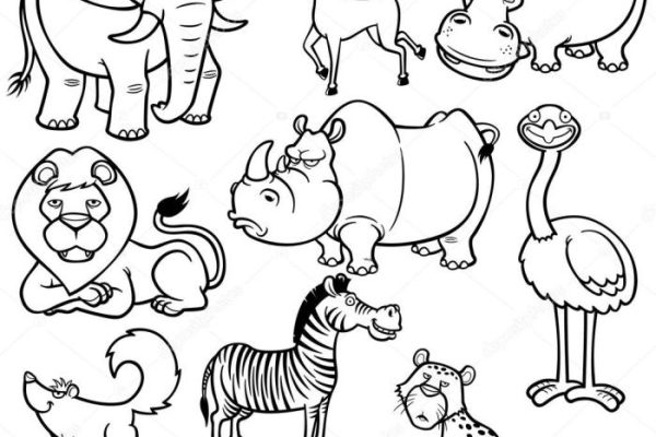 Coloring pages pdf animals