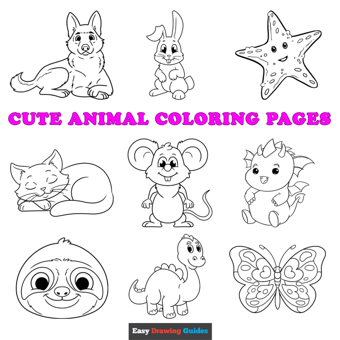 European animals coloring pages