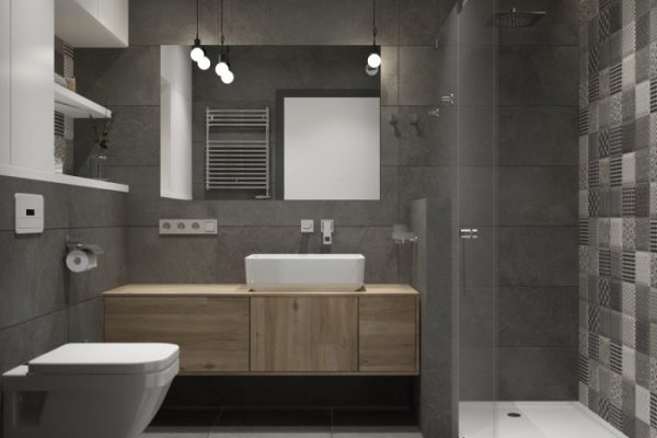 Bathroom decor ideas grey