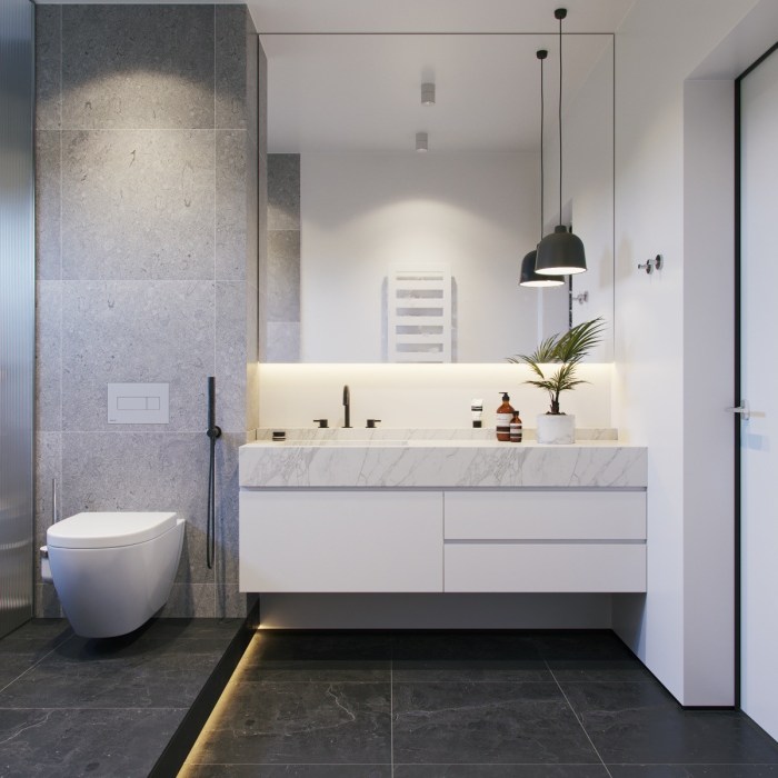 Bathroom decor ideas grey