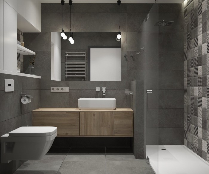 Bathroom decor ideas grey