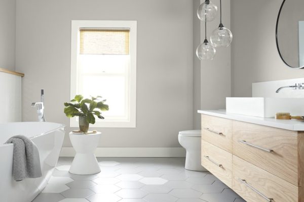 Bathroom color decor ideas