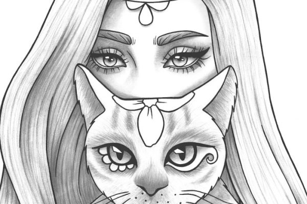 Coloring pages for animals girls