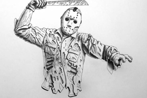 A drawing of jason easy