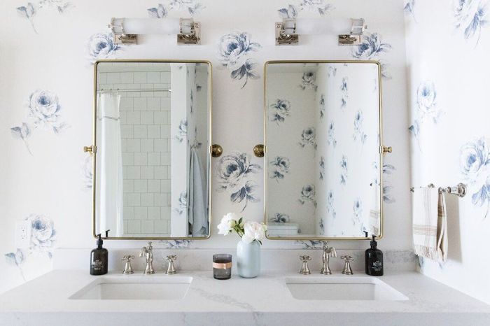 Bathroom blue navy vanity vanities designs source