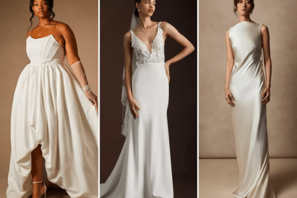 Classy a line wedding dresses