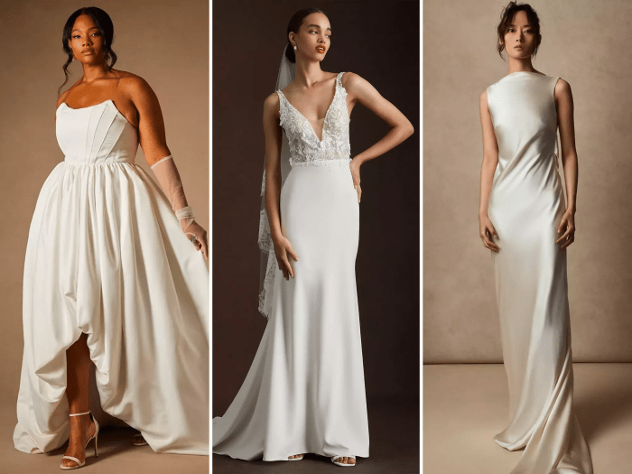 Classy a line wedding dresses