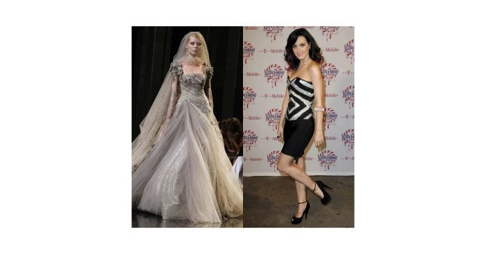 Wedding dress katy perry