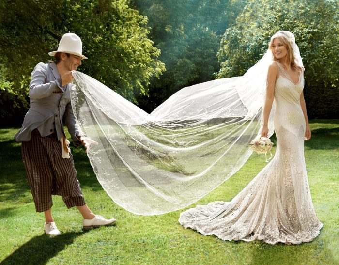 Wedding dress kate moss