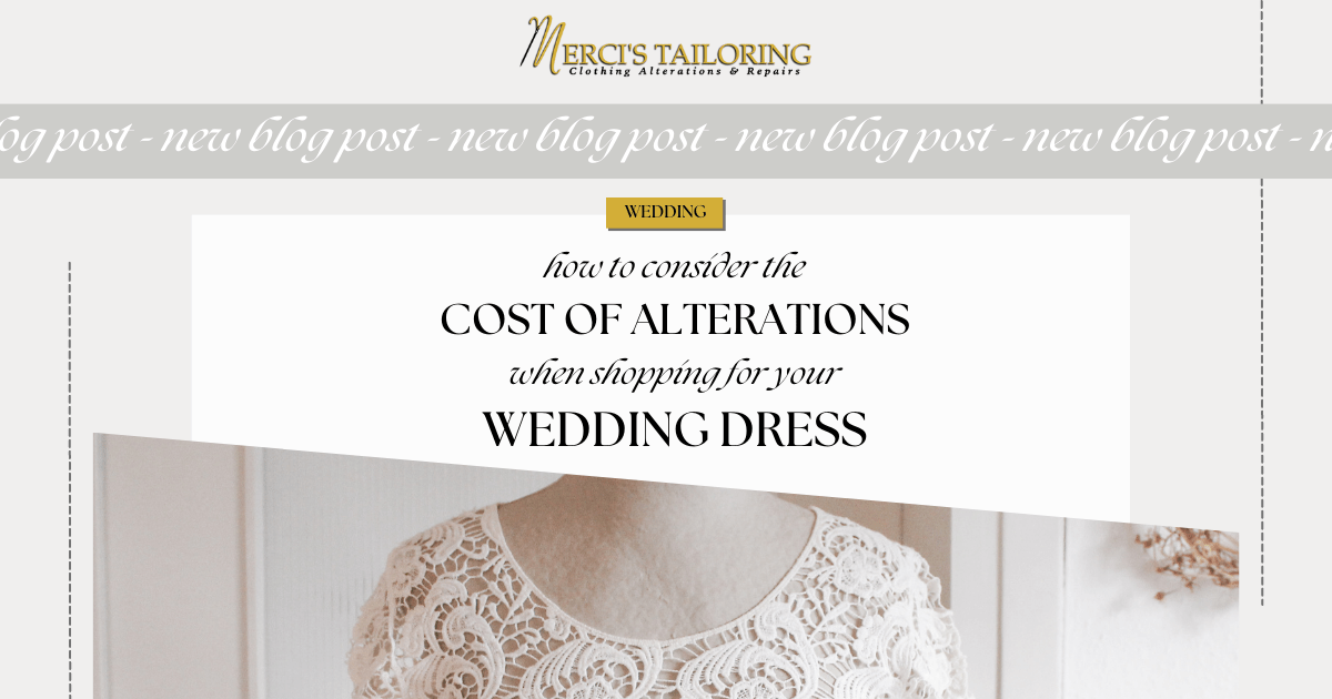 Wedding dress alteration prices