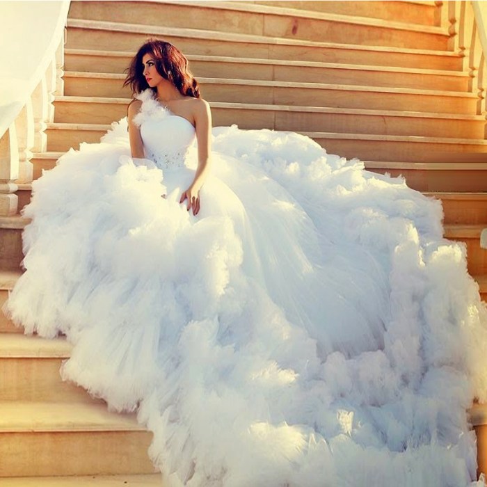 Wedding dress big bust