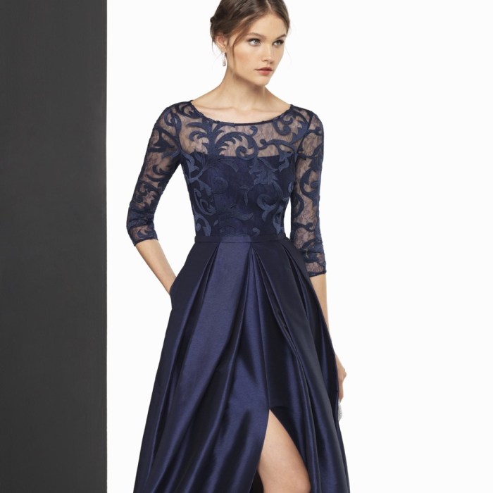 Elegant evening dresses for weddings