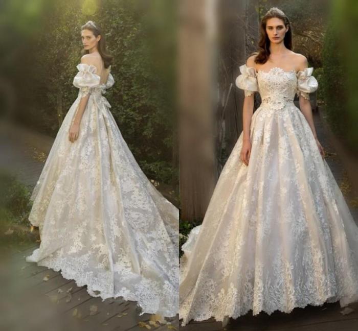 Fairy like wedding dresses