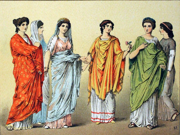 Ancient roman wedding dress