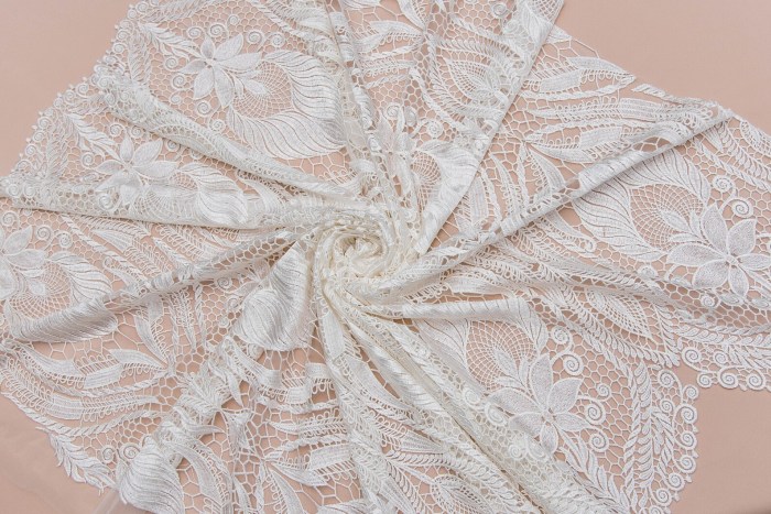 Wedding dress fabric lace