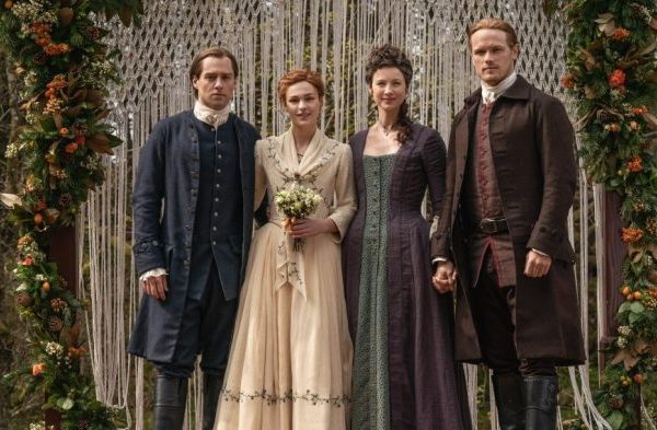 Claire outlander wedding dress