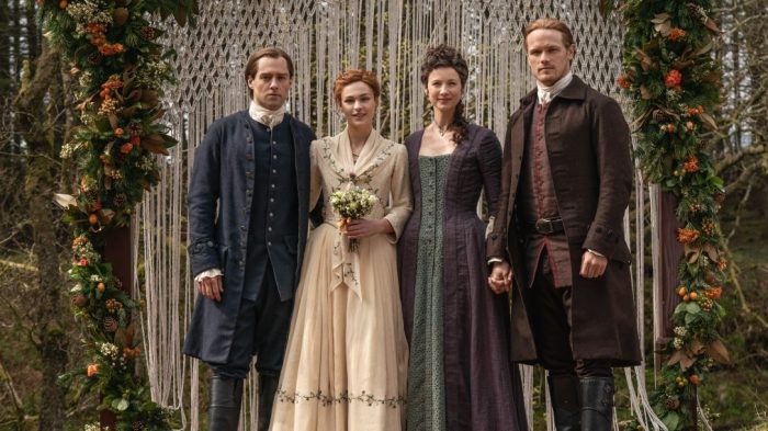 Claire outlander wedding dress