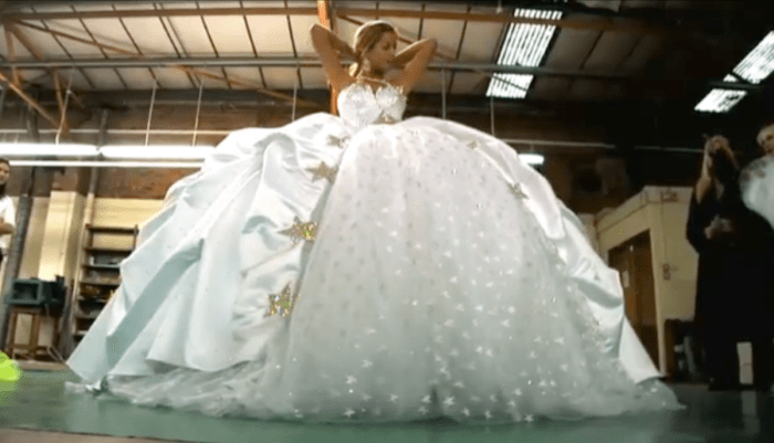 Wedding dress big bust