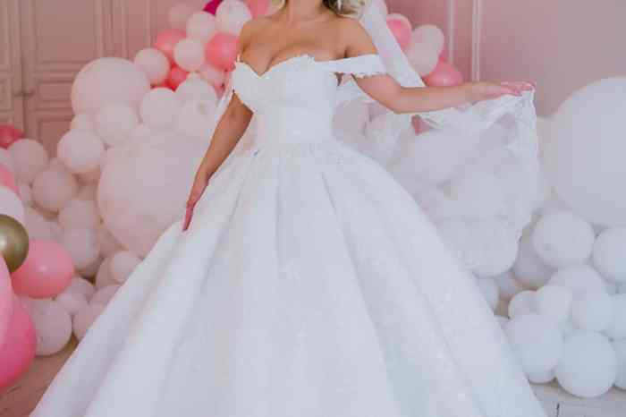 Wedding dress big bust